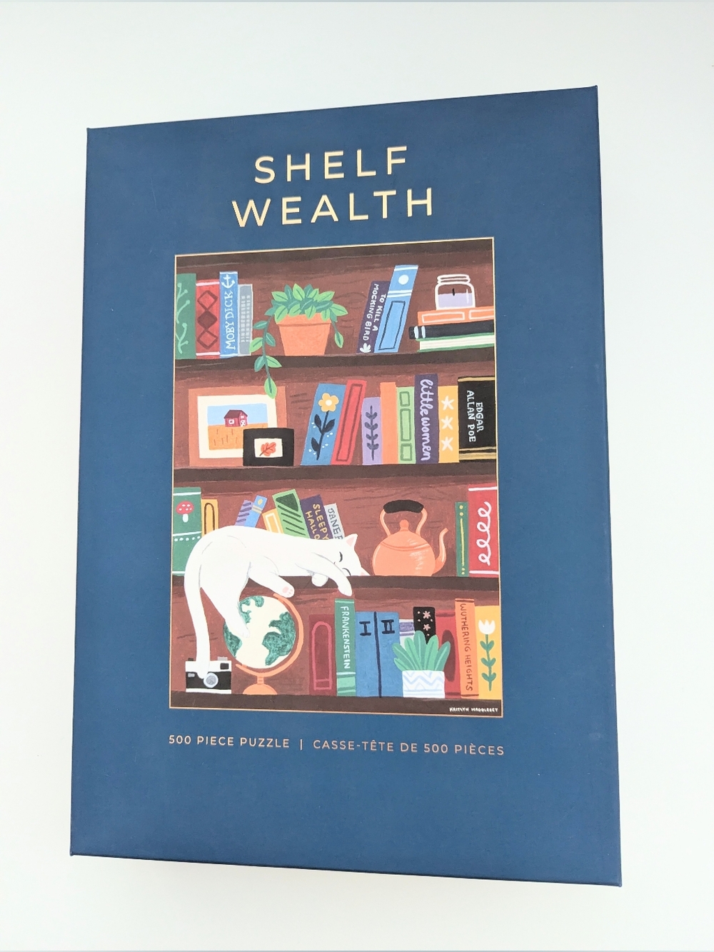NEW IN BOX Hobbry "Shelf Wealth" 500-Piece Puzzle
